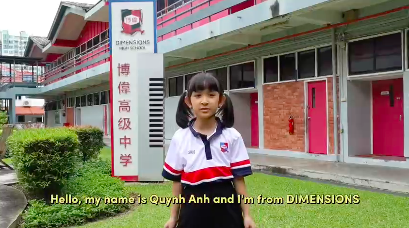 Chúc Mừng Bé Đặng Quỳnh Anh xuất sắc đậu kỳ thi AEIS vào Công Lập Singapore.