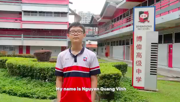 Chia sẻ từ Du học sinh Nguyễn Quang Vinh tại DIMENSIONS